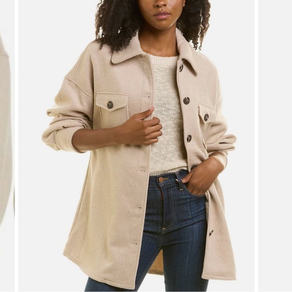 Avec Les Filles Twill Shirt Jacket - Picture 5 of 16